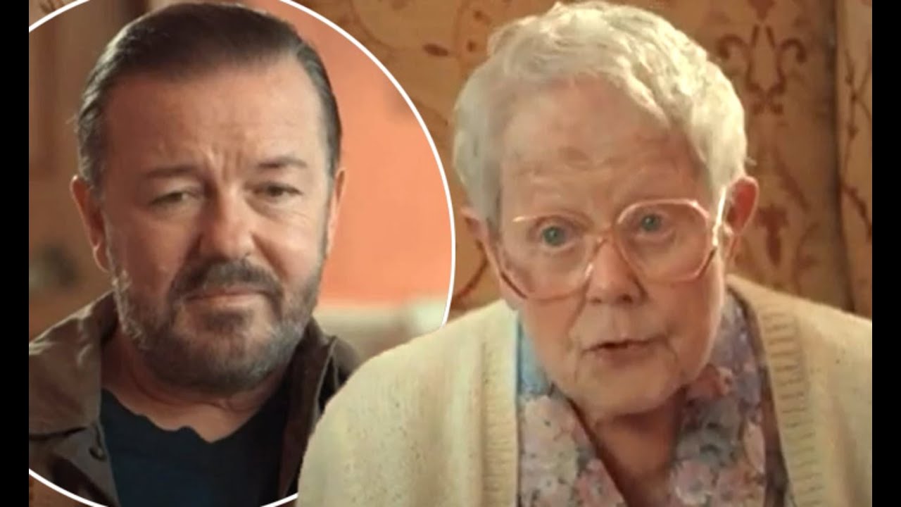 Annette Crosbie (Margaret Meldrew) in Afterlife with Ricky Gervais