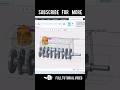 ENGINE MECHANISM IN CREO #shorts #trending #viral