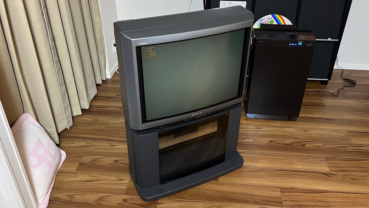 【K-166】【中古】SONY Trinitron ポータブルテレビ 1994年 K-166】【中古】SONY Trinitron ポータブルテレビ 1994年