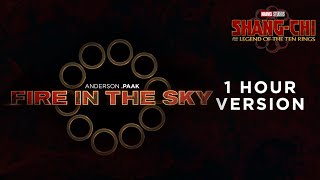 Fire In The Sky | Anderson Paak | End Credits Music | Shang Chi
