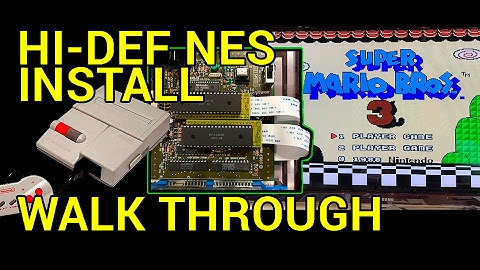 Hi-Def NES Install Walk Through Detailed Guide