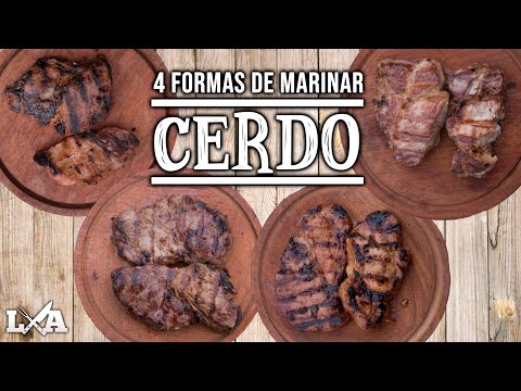 Video: Marinar Cerdo Para Asar