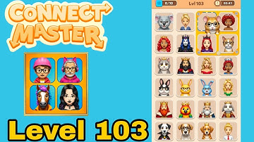 Connect master match puzzle level 103 solution walkthrough 