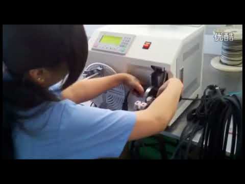 Automatic Wire Winding, Coiling, and Tying Machine