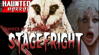 Caught in the Spotlight of Fear: Stage Fright Film Critique (1987)