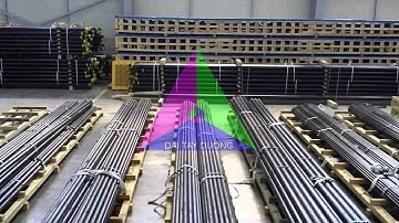 Thép ống đúc tiêu chuẩn SCH40