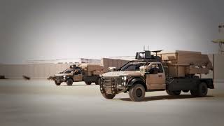Leonidas AGV Animation - a mobile, fully autonomous vehicle for counter-UAS using microwave energy