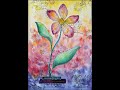 Easy Art Journal Page With Watercolors