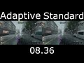 proof that adaptive and standard have the same movement speed