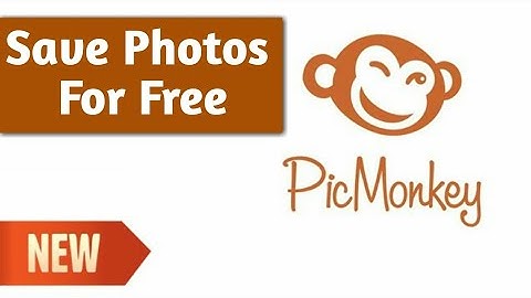 How to save/export Photos for Free in Picmonkey