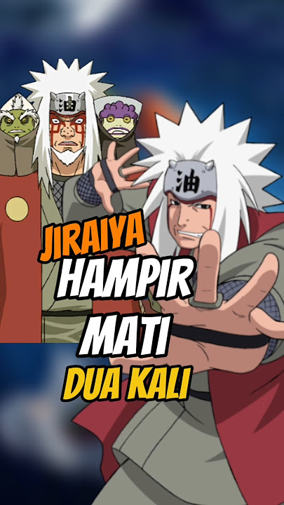 JIRAIYA HAMPIR MATI DUA KALI #naruto #faktanaruto #boruto #narutoshippuden #narutoindonesia #jiraiya
