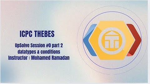 Level Zero | UpSolve #1 Data types & conditions part 2