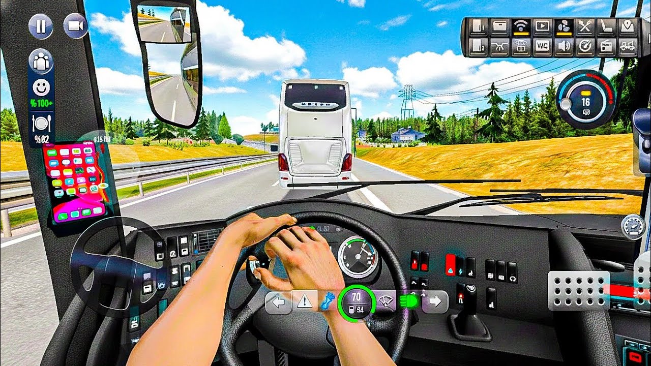 🔥 Bus Simulator Ultimate | Double Decker TopClass 421 DT Offroad Driving on China Roads 😱 #ahtplayz
