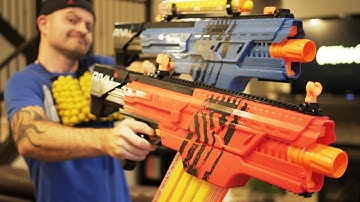 Nerf Rival KHAOS MXVI-4000 | NERF Gun Review, Unboxing & Firing!