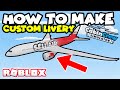 How to make CUSTOM LIVERY in CABIN CREW SIMULATOR [ROBLOX] 2024