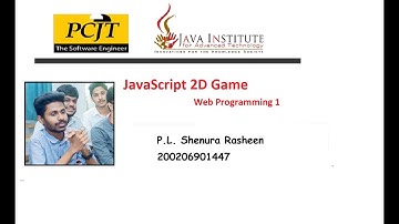 JavaScript 2D Game Development | Java Institute