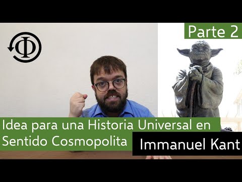 Miniatura de la reseña en video Kant - Idea de una historia universal en sentido cosmopolita (2/3)