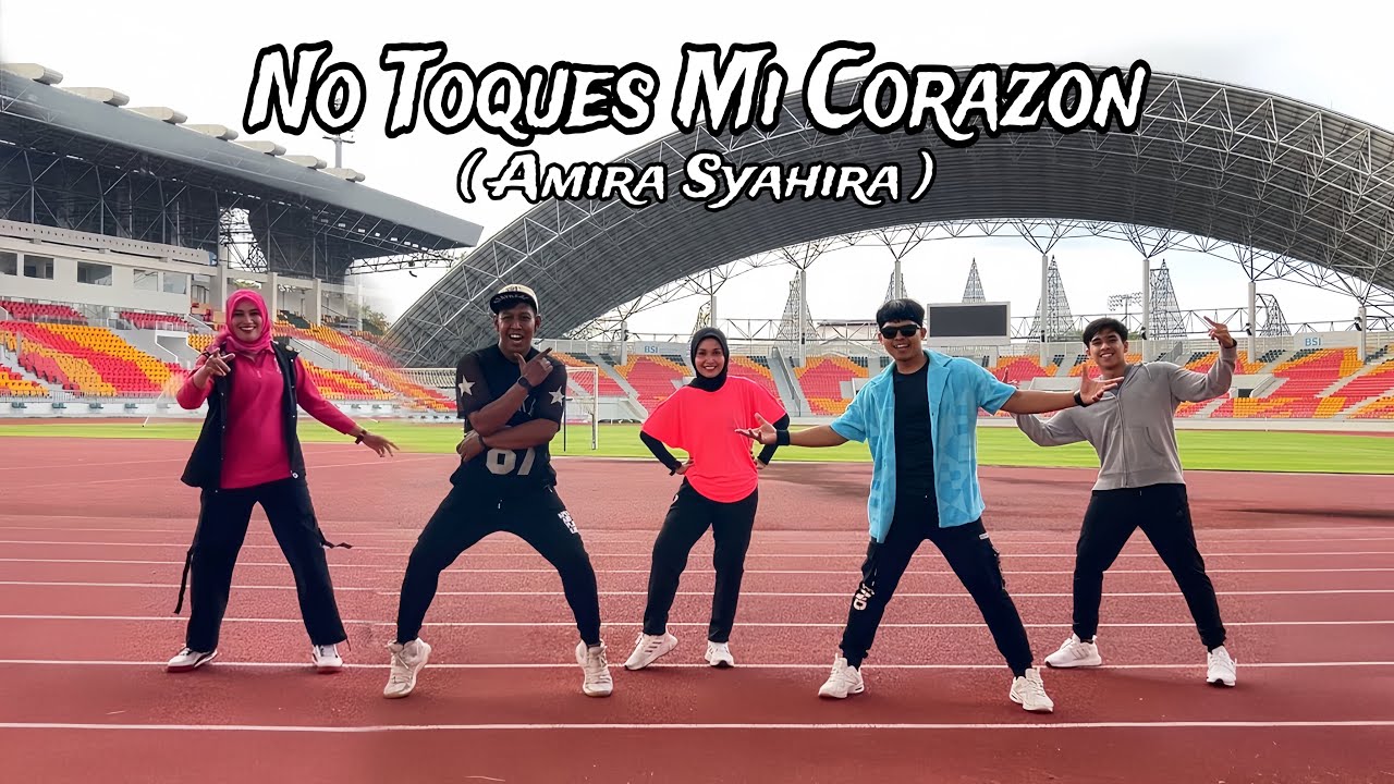 No Toques Mi Corazon ~ Amira Syahira || Zumba || Tiktok Viral || Happy Role Creation