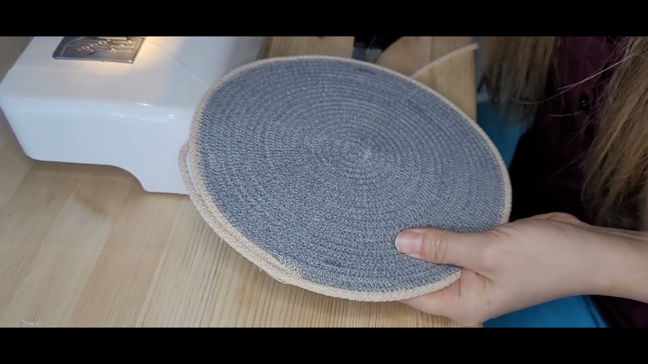 Мастерская уюта Koza. Соединяем два шнура разного цвета. (with English subtitles)