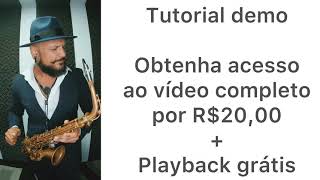 Leave The Door Open Tutorial Sax Alto DEMO + PlayBack gratis