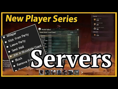 New Player Series - Guild Wars 2: Servers