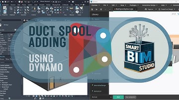 ADDING DUCT SPOOLS REVIT DYNAMO | BIM AUTOMATION | REVIT