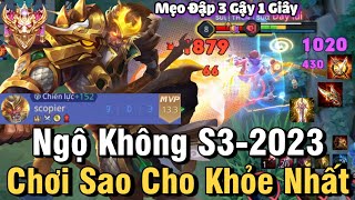 Ngộ Không S3-2023 Liên Quân Mobile Cách Chơi Lên Đồ Phù Hiệu Bảng Ngọc Cho Ngộ Không S3 2023 Đi Rừng