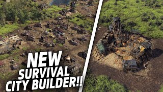 NEW Wasteland Settlement Builder!!  Endzone 2  Base Builder Colony Sim