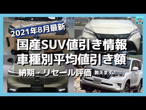 21年7月最新情報 人気suvの車種別値引き額 納期 リセール評価を徹底比較 ホンダcr V 新型ヴェゼル トヨタ ハリアー ヤリスクロス Rav4 日産エクストレイル キックス Etc Youtube 21年7月最新情報 人気suvの車種別値引き額 納期 リセール評価を徹底比較 ホンダcr V 新型ヴェゼル トヨタ ハリアー ヤリスクロス Rav4 日産エクストレイル キックス Etc Youtube