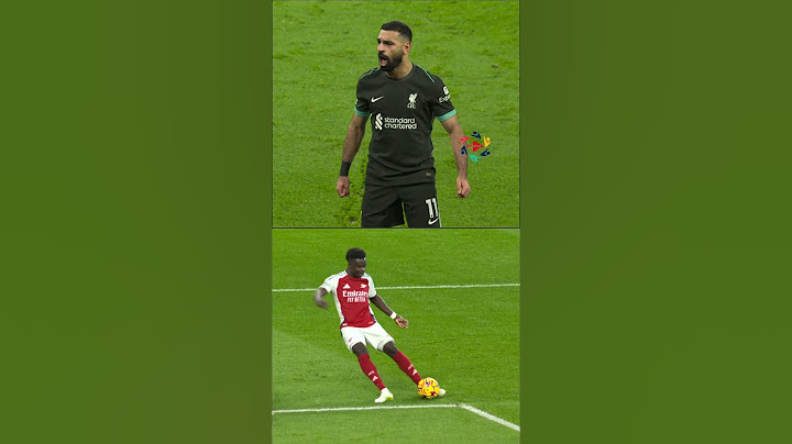 Mohamed Salah Saka van Dijk Merino Goals Reaction Arsenal vs Liverpool