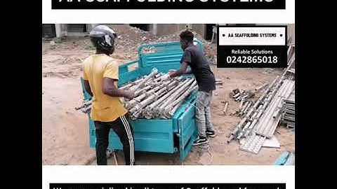 AA SCAFFOLDING SYSTEMS