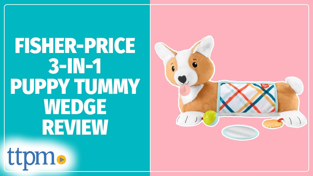 Fisher-Price Grow-With-Me Tummy Time Wedge - Puppy