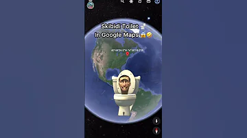 Skibidi Toilet 🚽 Version 😱😂 Found In Google Maps & Google Earth #shorts #googleearth #funny