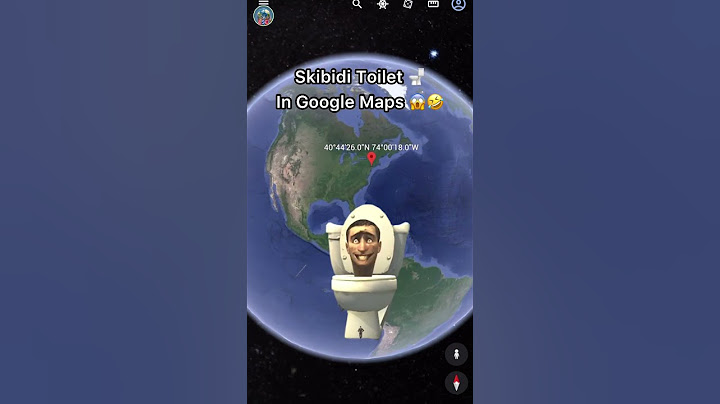 Skibidi Toilet 🚽 Version 😱😂 Found In Google Maps & Google Earth #shorts #googleearth #funny