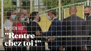 Macron hué lors d'une visite dans une école primaire à Marseille