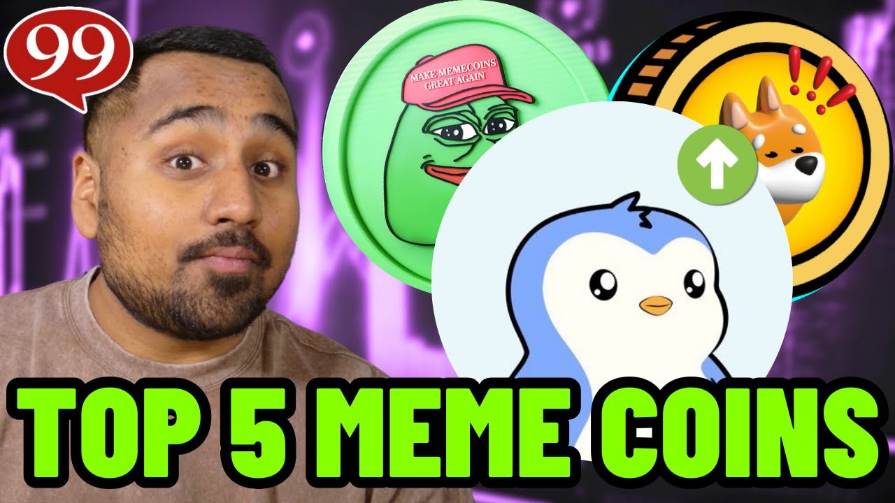 BEST 5 Meme Coins to Buy Now Before 2025?! (New 50X Potential Crypto ...