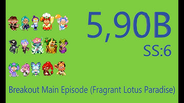 CROB Breakout Main Episode (Fragrant Lotus Paradise) 5,90B | Jinx | Cookie Run OvenBreak