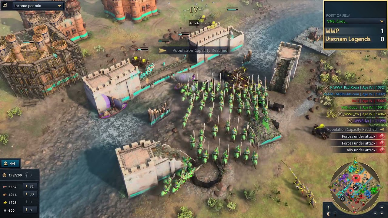 Don't charge at Demo ship [Age of Empires 4]