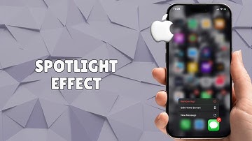 How To Send Messages with Spotlight Effect On iPhone