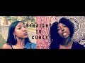 My Straight to Curly Hair Routine | Ty.Ahmara ♡