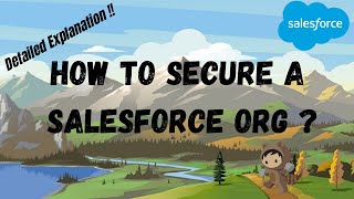 Security in Salesforce | How to secure Salesforce org?| What is ORG Level Security in Salesforce?