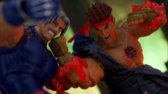 Ultimate Street Fighter IV 7 Inch Action Figure - Evil Ryu