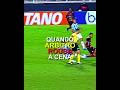 QUANDO O ÁRBITRO ROUBA A CENA NO FUTEBOL BRASILEIRO #futebol #brasileirão #flamengo #arbitro #juiz