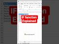 Learn IF Function in 30 Seconds