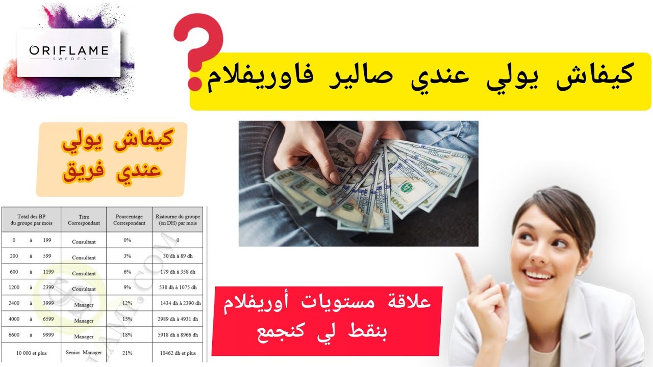 كيفاش نوصل صالير مع أوريفلام💵؟ سلم النجاح👆طريقة عمل بدون أخطاء😍خلصة كل شهر💰للتسجيل 0600470640📞#2022