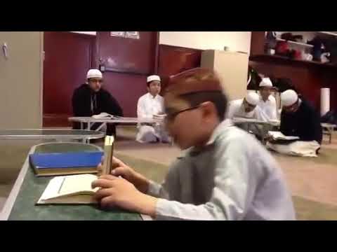 ተማሪ እና አስተማሪ እጅግ ውብ ቂርአት 