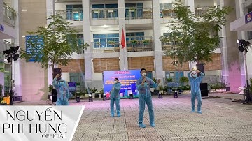 Dáng Em Remix | Trao yêu thương truyền động lực cho các y bác sĩ và bệnh nhân khu cách ly Q4 ||