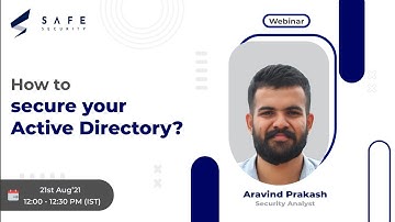 How to Secure Your Active Directory? |  SAFE Security | Cyber Risk Quantification