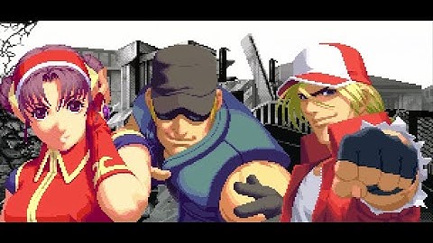 499: King of Fighters 2000 NEOGEO MVS \\ Athena, Terry, Kensou, Clark max lvl Arcade team play = o