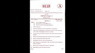 inter 1st year physics question paper 2024